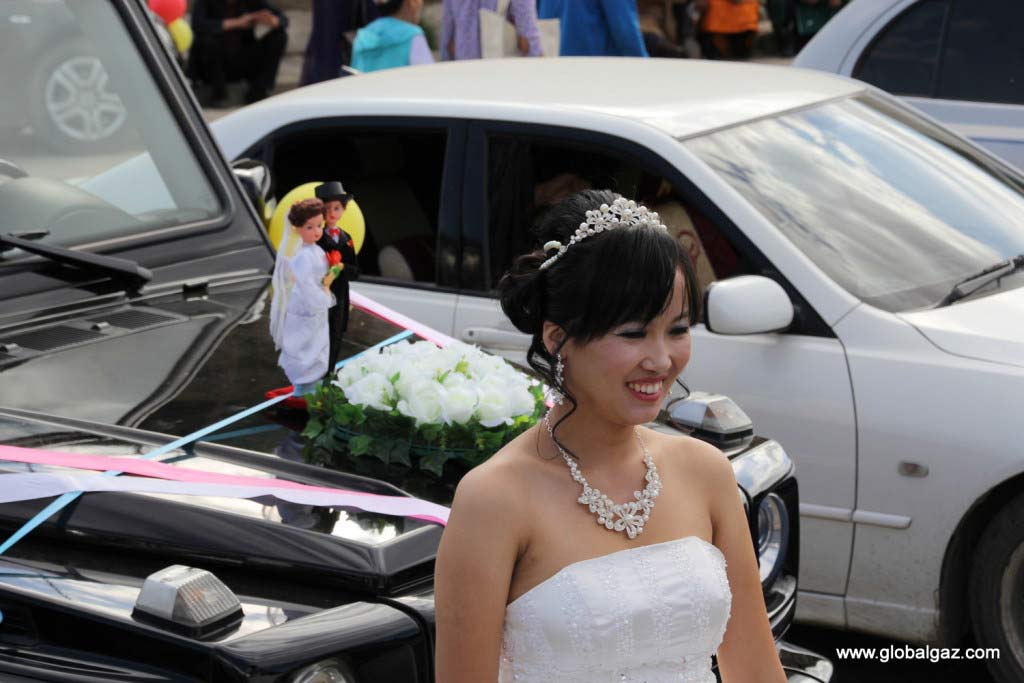 bride in ulan bator