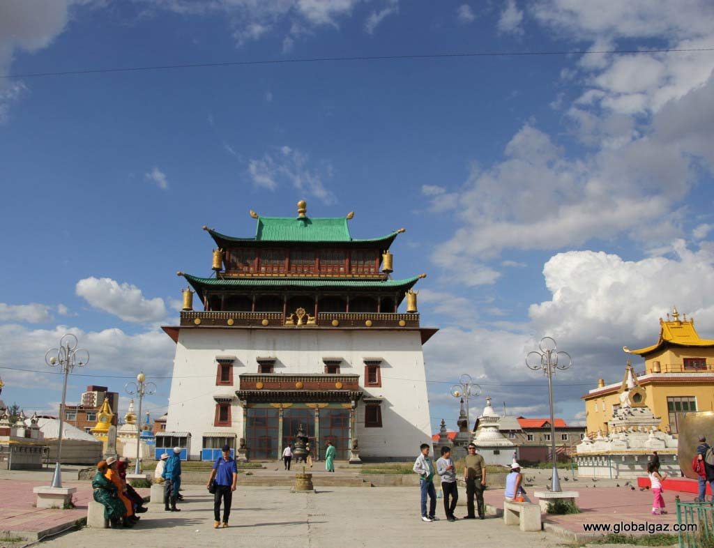 Gandan Monastery Ulan Bator