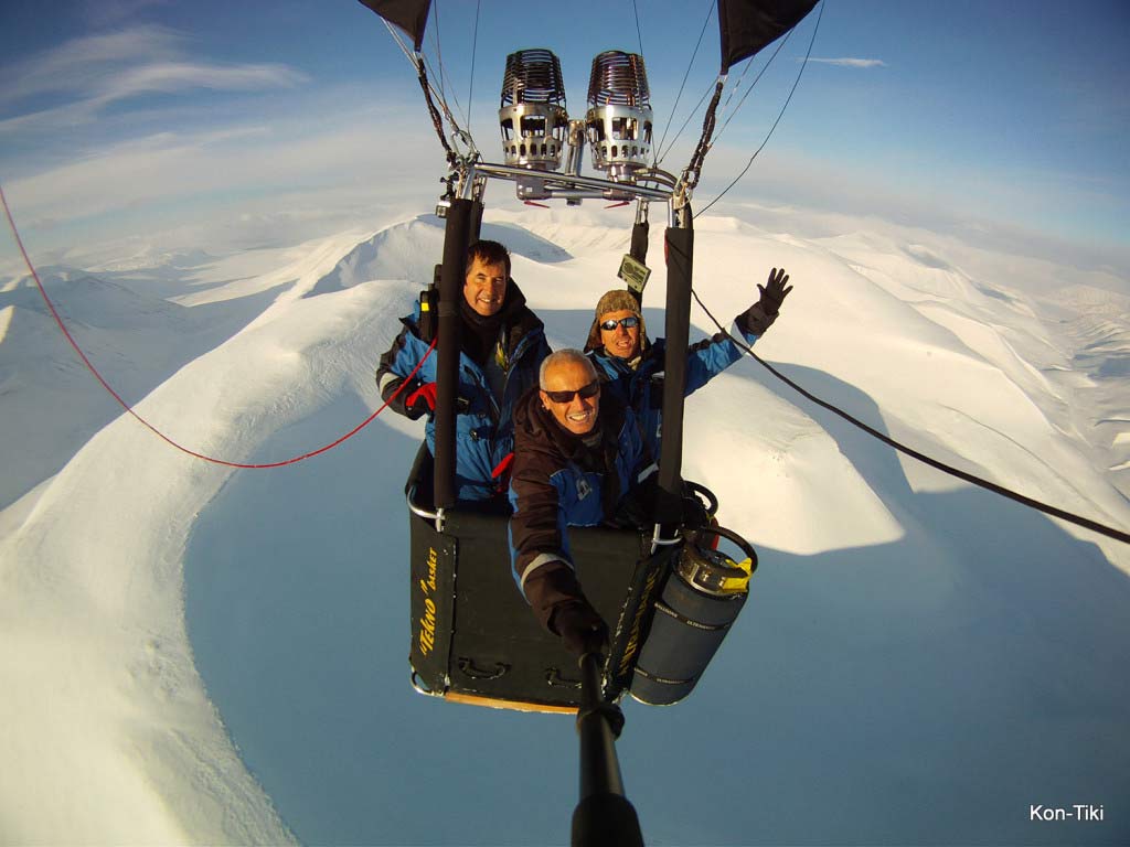 ballooning in spitsbergen